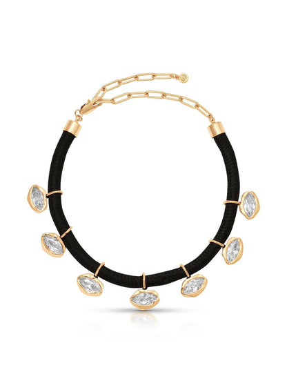 Women's Midnight Crystal Choker