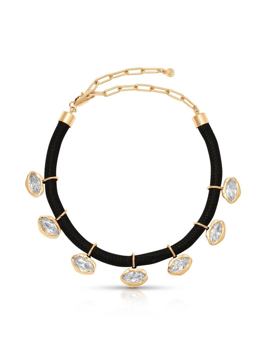 Women's Midnight Crystal Choker