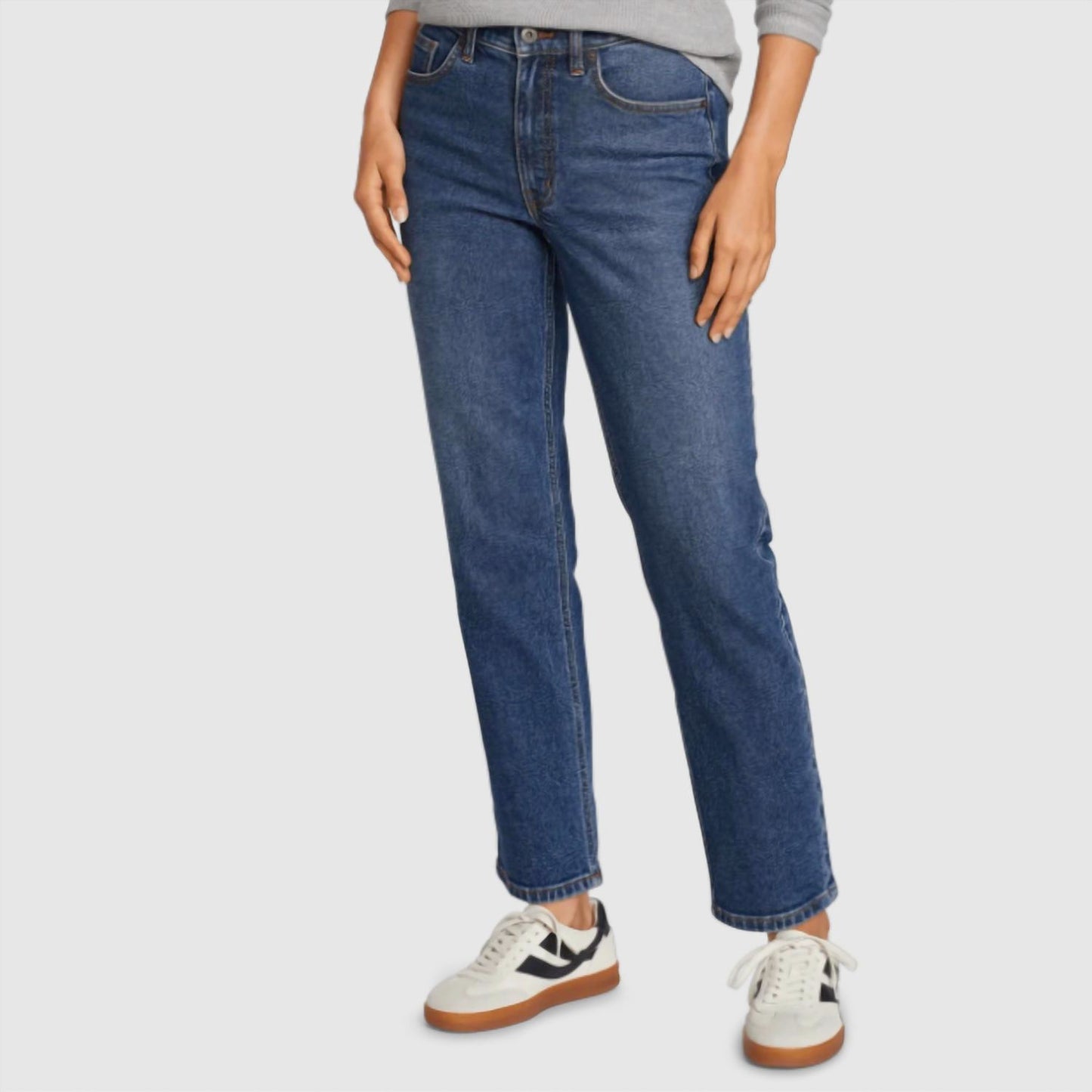 Authentic High-rise Straight Leg Jeans