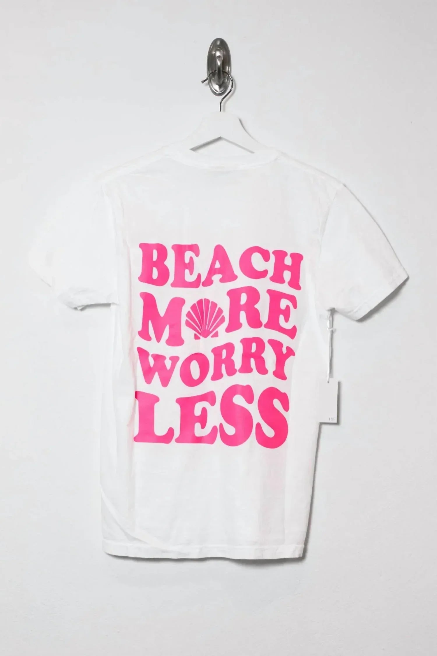 My Tribe - Women's Beach More Worry Less Oversized Graphic Tee - Rack Hunt
