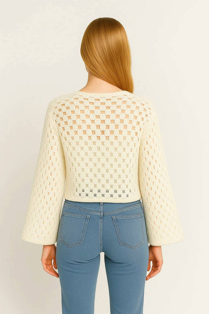 Daisy Crochet Cardigan