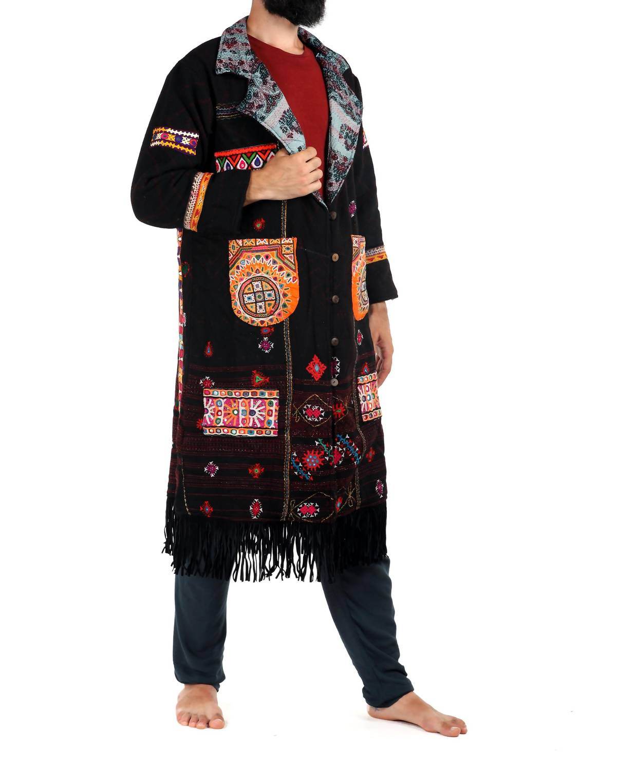 StandAwt - Handmade Merino Wool Coat - Rack Hunt -