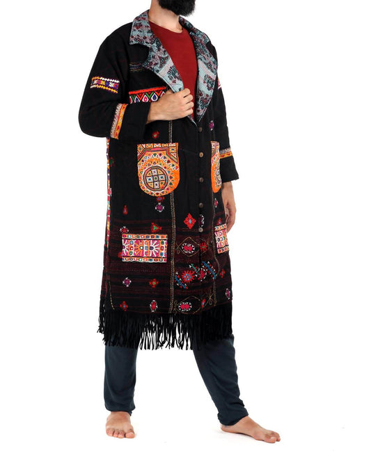 StandAwt - Handmade Merino Wool Coat - Rack Hunt -