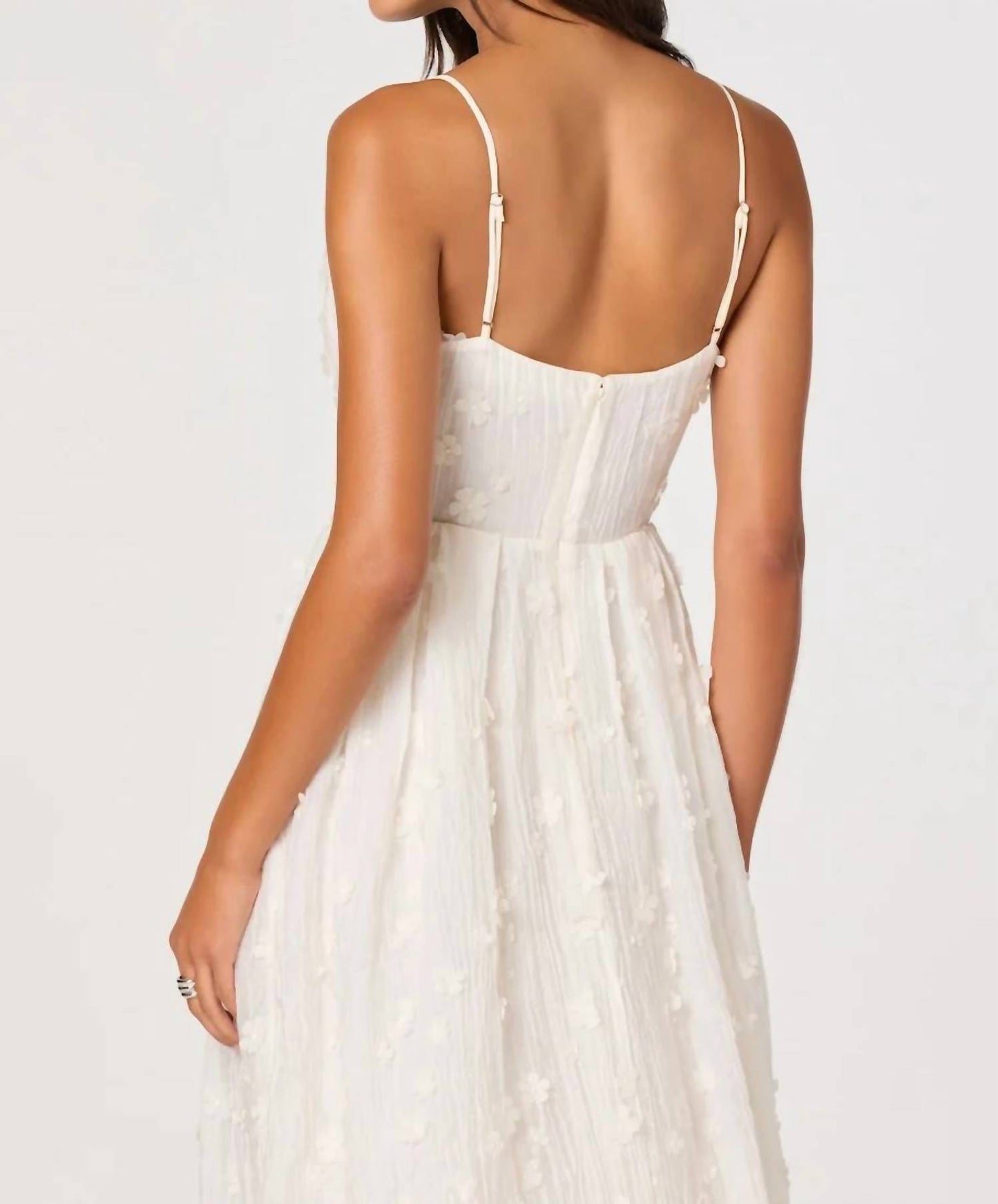 Avani 3d Floral Midi Dress