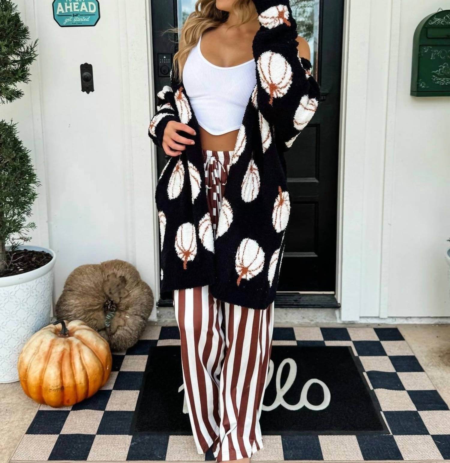 Blakely - The Cozy Cloud Halloween Super Soft Fall Cardigan - Rack Hunt