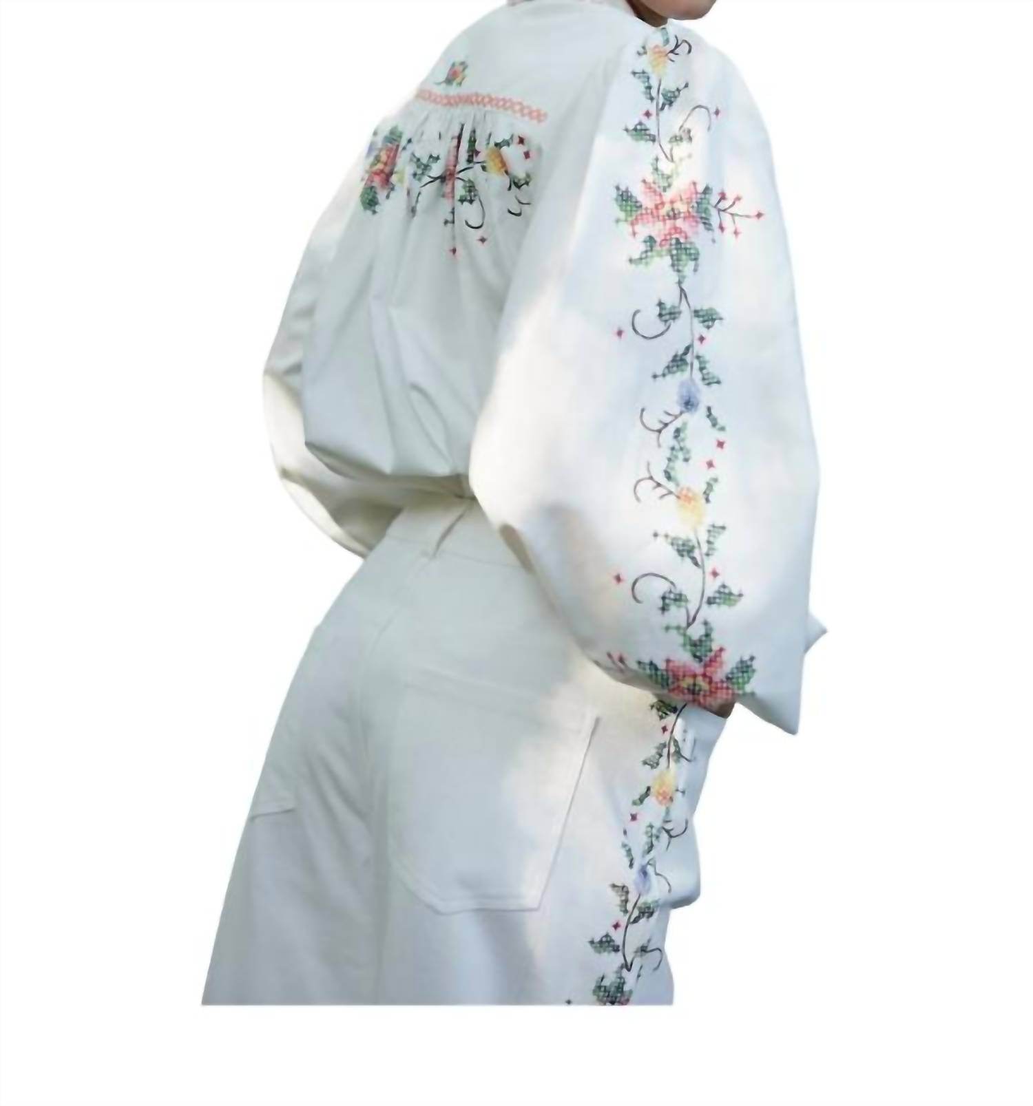 Aston Studio - Maggie Floral Long Sleeve Blouse - Rack Hunt