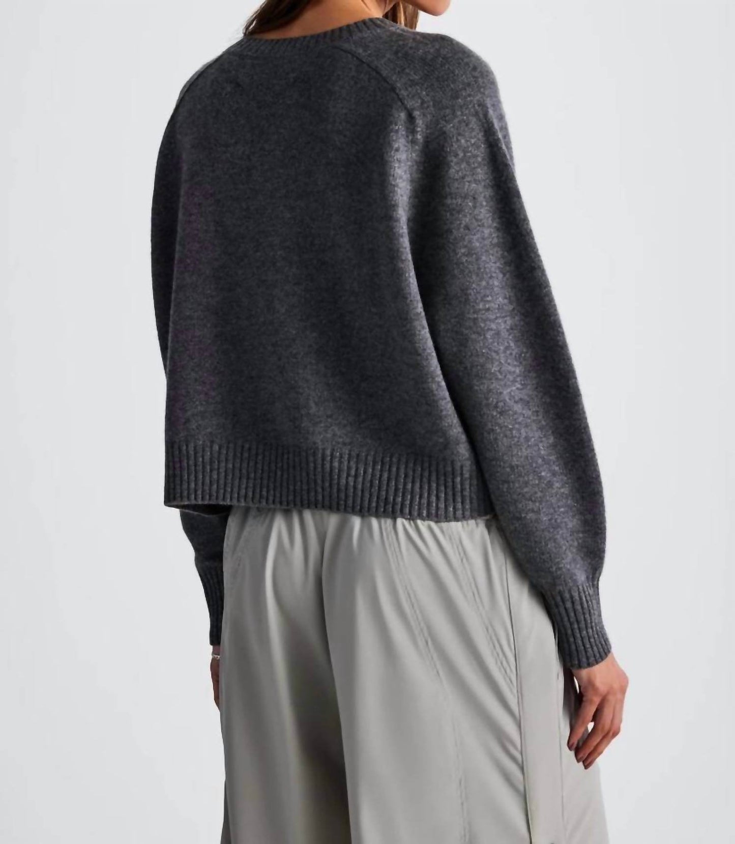 IN/ONE - Amara Cashmere Long Sleeve Crop Top - Rack Hunt -