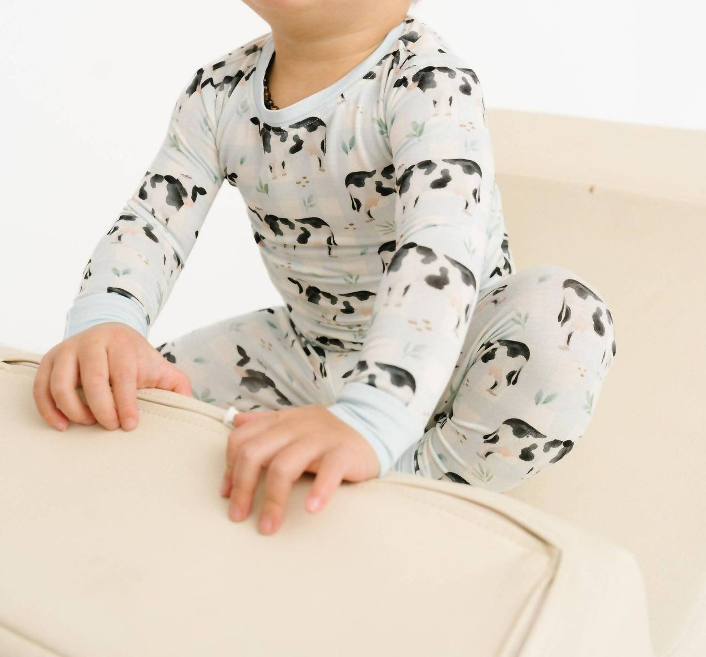 Dairy Cow Bamboo Set