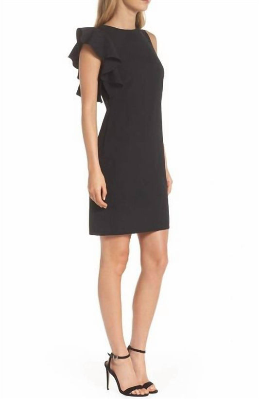 Julia Jordan - Sleeveless Ruffle Short Cocktail Sheath Dress - Rack Hunt -