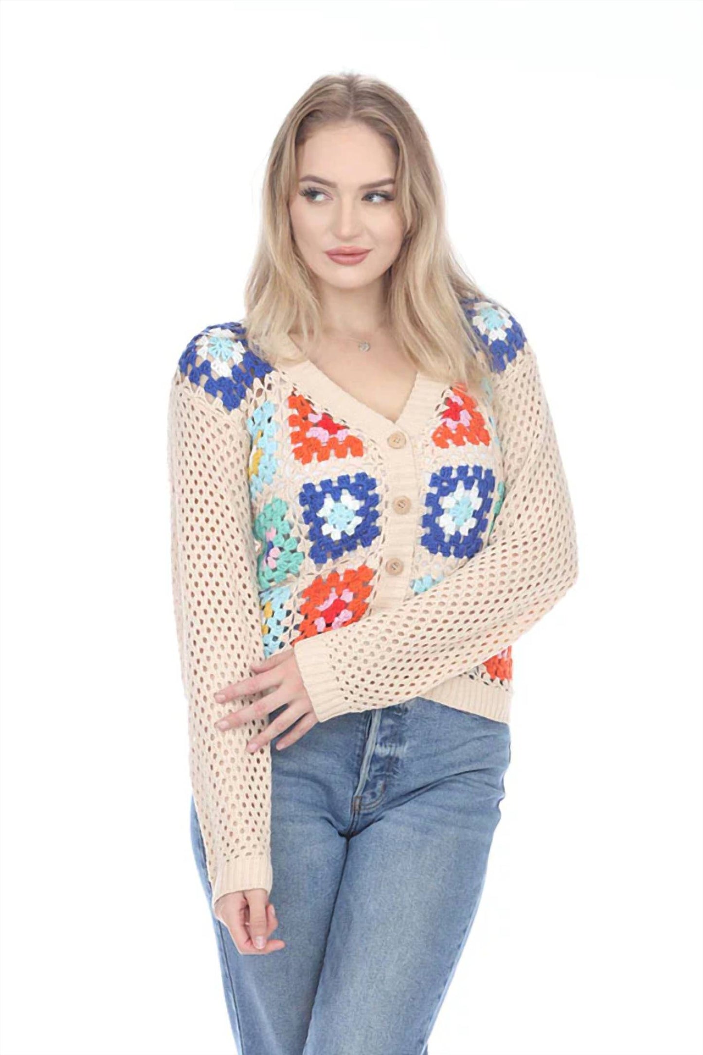 Cassia Crochet Cardigan