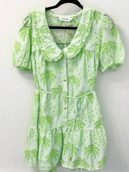 Taelynn - Palm Tree Dress - Rack Hunt
