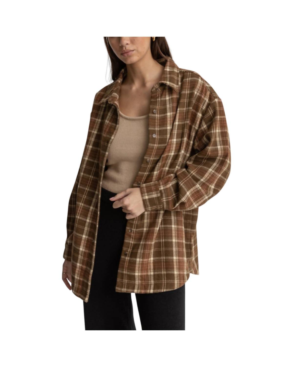 Flannel Oversized Shirt