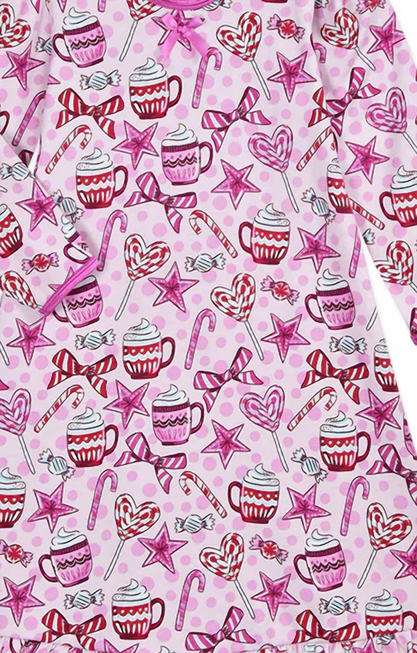 Sara's Prints - Girl's Whirl And Twirl Night Gown - Rack Hunt -