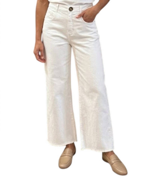 Wide Leg Denim Pants