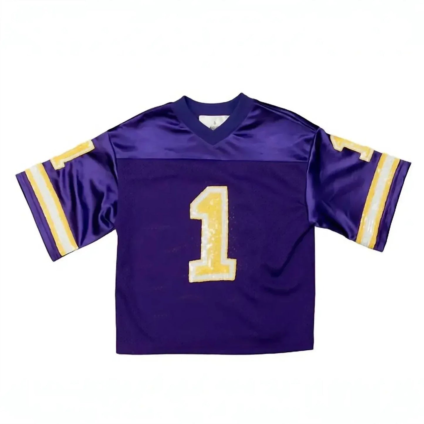 Belle Cher - Lsu Sequin Jersey Top - Rack Hunt