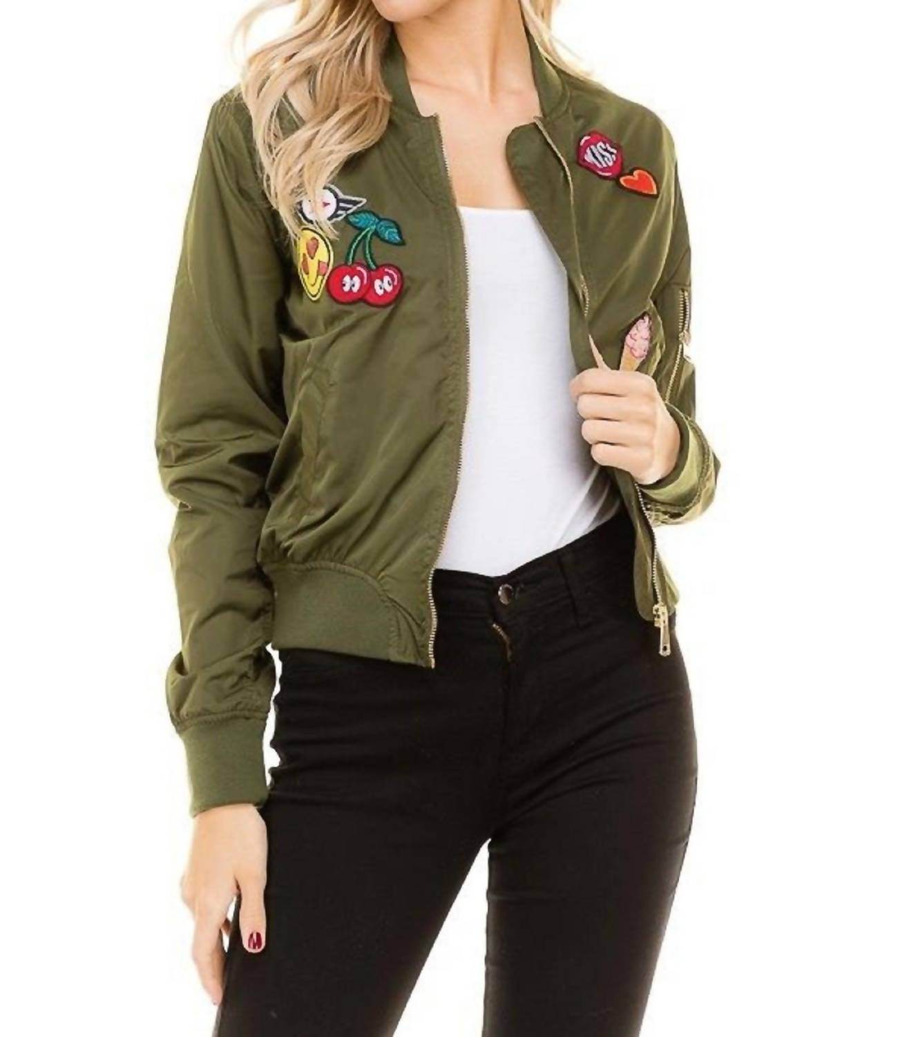 Heart and Hips - Bomber Patch Jacket - Rack Hunt -