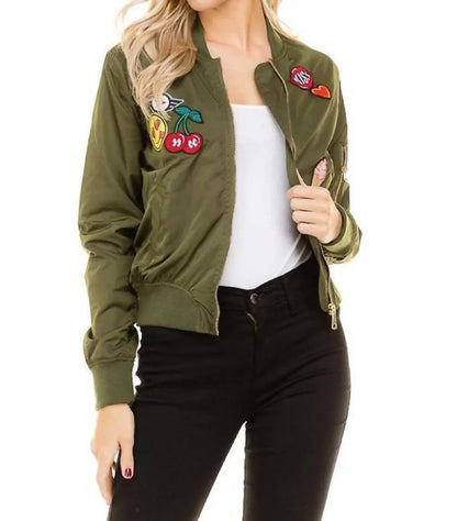 Heart and Hips - Bomber Patch Jacket - Rack Hunt
