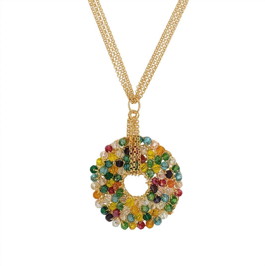 Women's Snowdrop Handmade Chochet Necklace