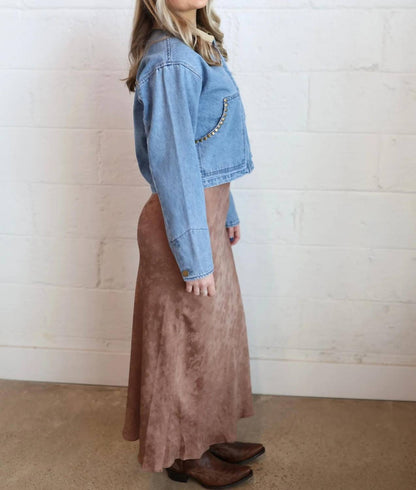 Antique Stud Denim Jackets