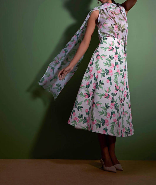 Strass - Flower Midi Skirt - Rack Hunt -