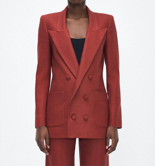 Riva Double-breasted Front Jacket