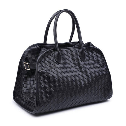 Women's Rhonda Woven Vegan Leather Tote Bag
