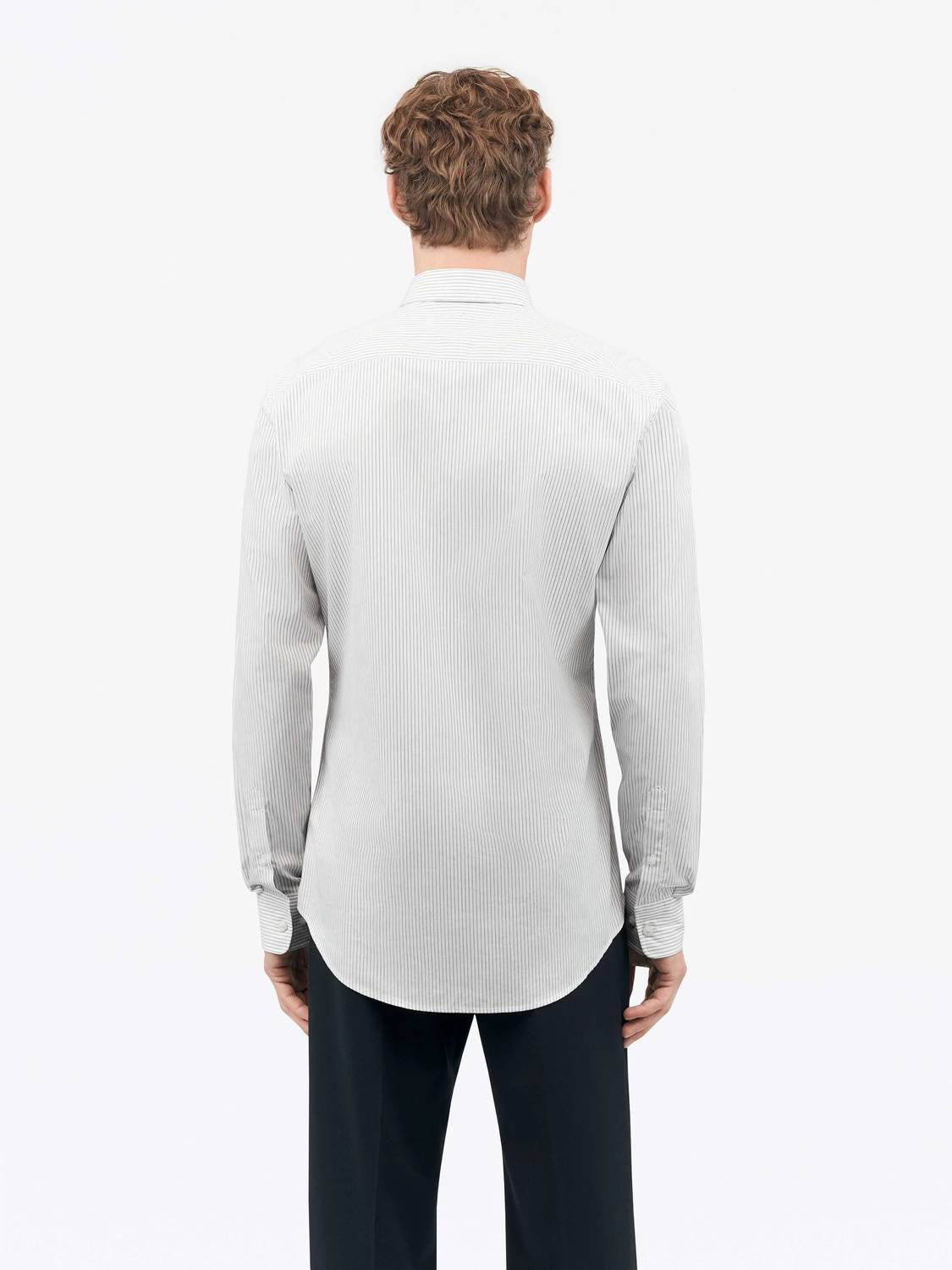 Adley Pinstriped Dress Shirt