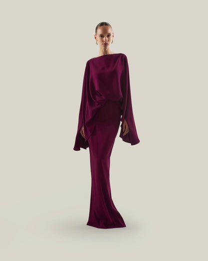 Eolia Oversized Blouson Dress