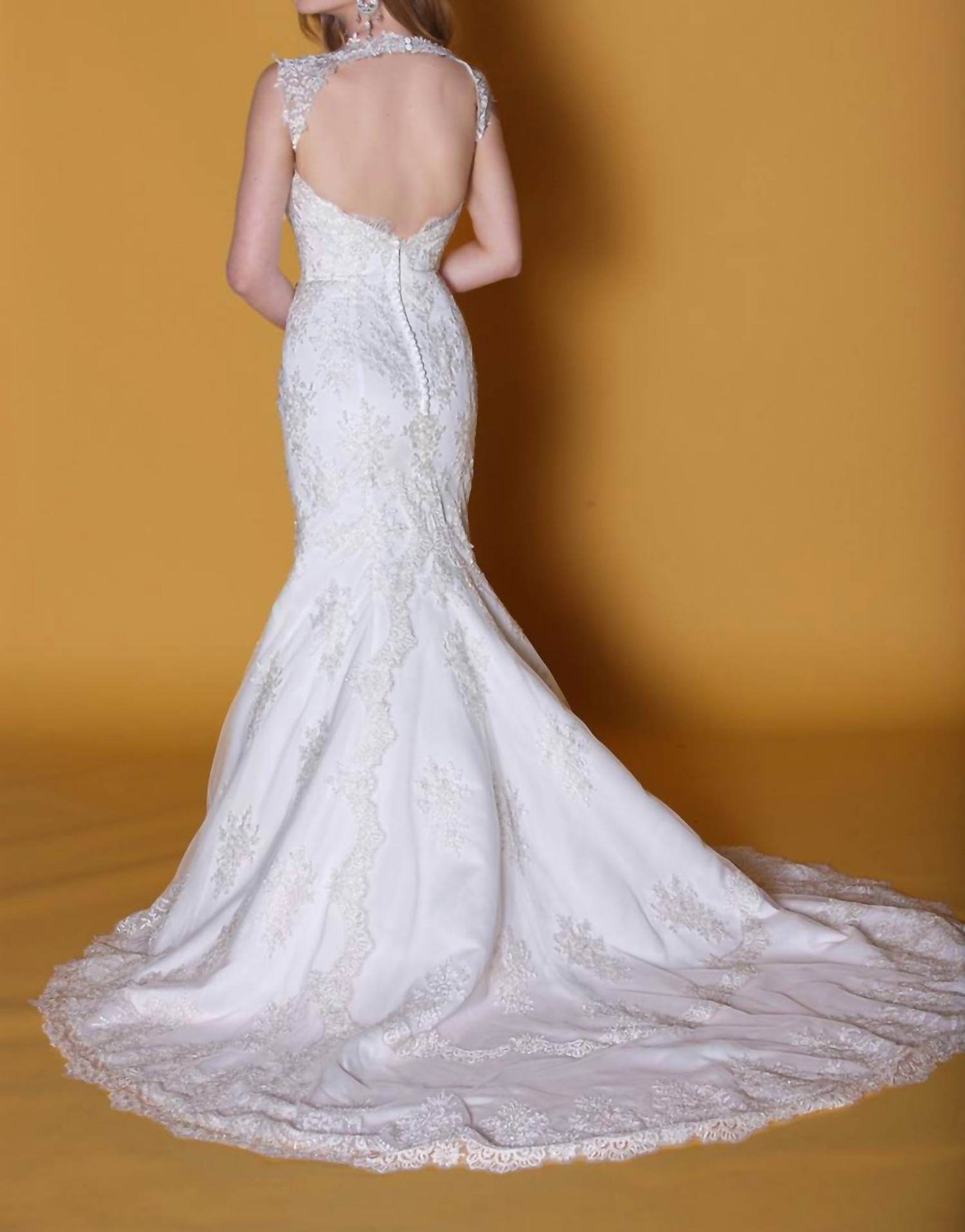 Impression Bridal - Mermaid Lace Wedding Dress - Rack Hunt