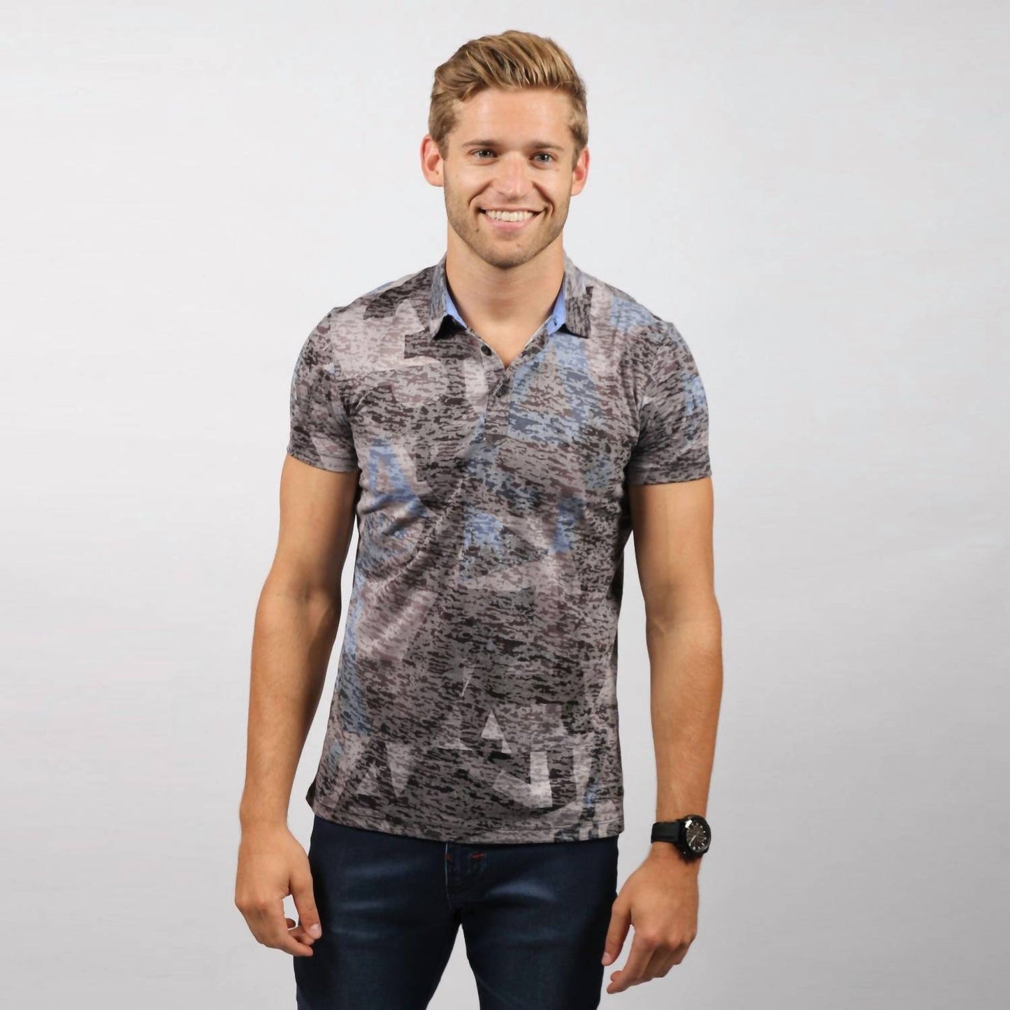 Print Polo Shirt