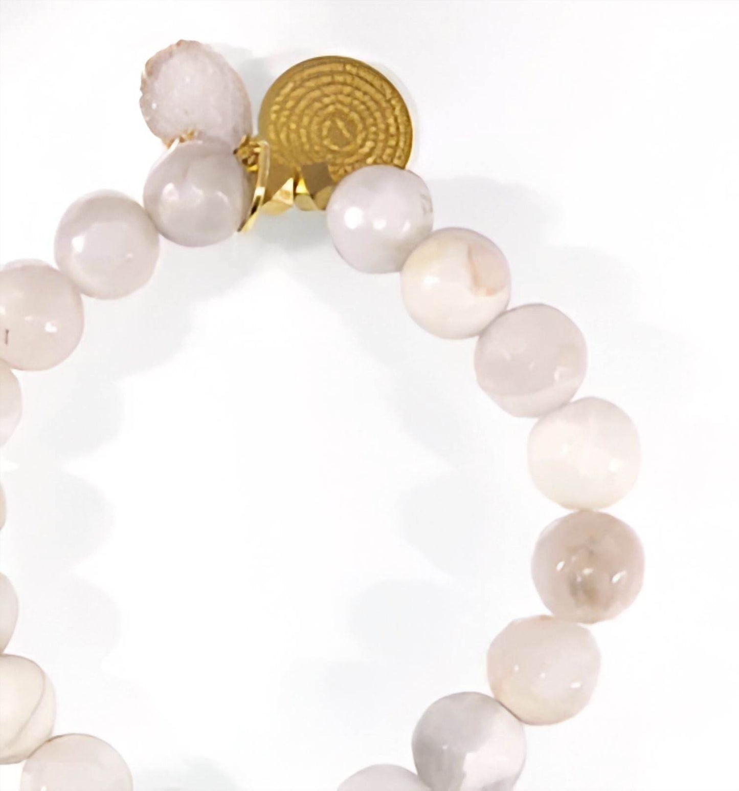 OMI - Women's She Is Faith Druzy And Our Father Charm Bracelet - Rack Hunt -