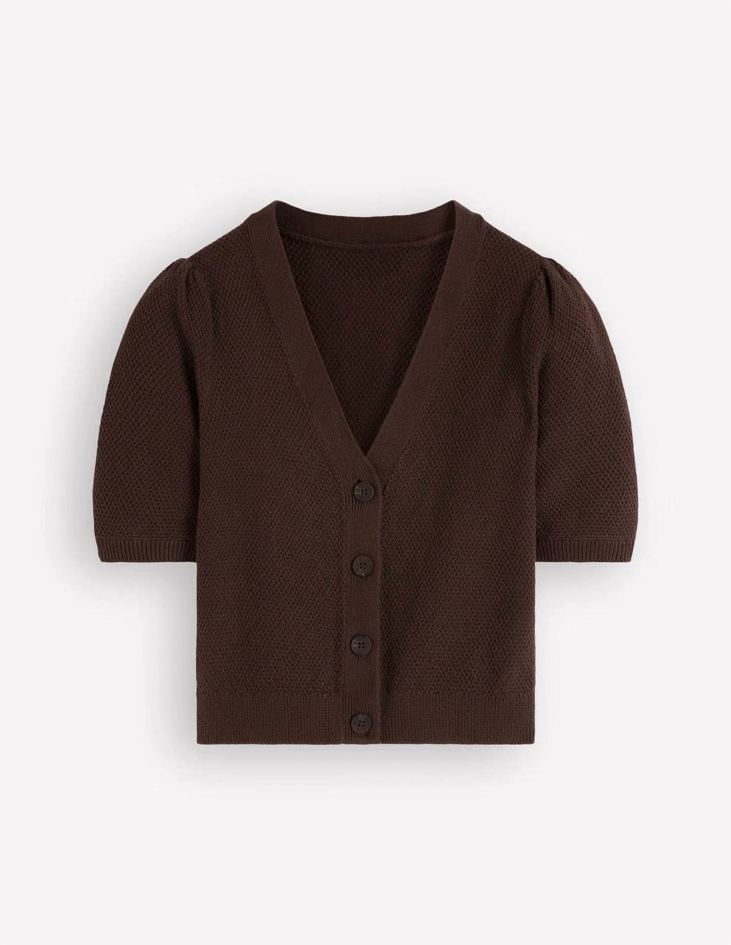Hayley Cotton V-neck Cardigan