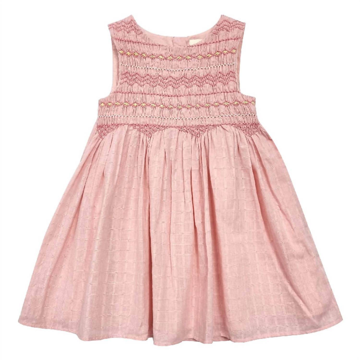 Albetta - Girls Jacquard Smocked Dress - Rack Hunt -
