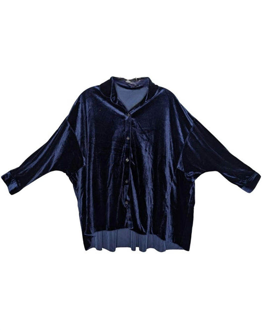 3 Potato - Long Sleeve Velvet Top - Rack Hunt