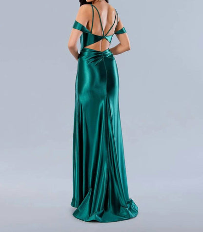 Long Fitted Formal Prom Dress
