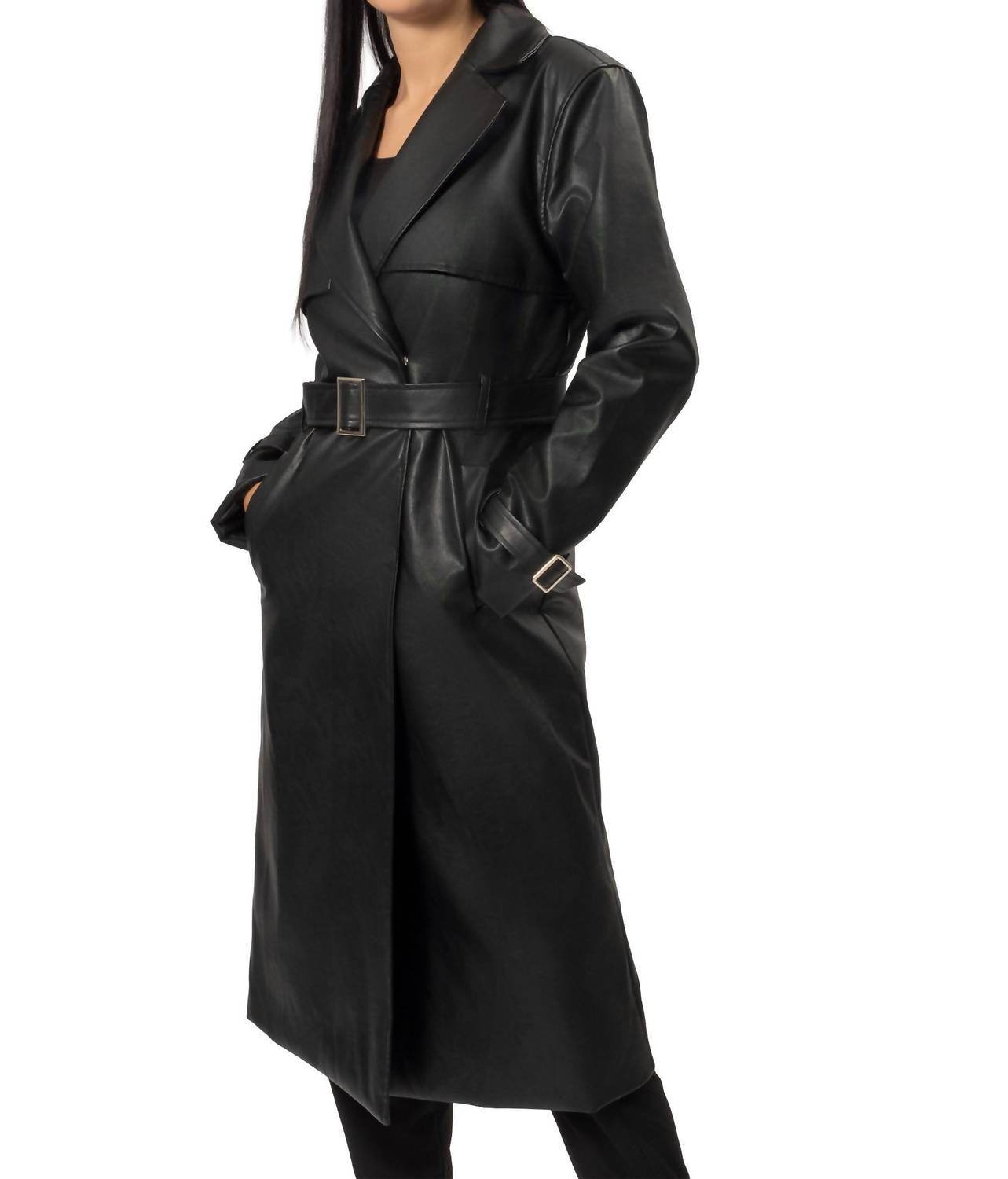 Area Stars - Riana Polyurethane Coat - Rack Hunt