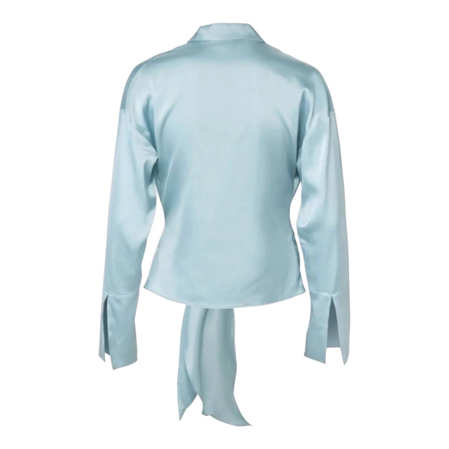 Gisele Satin Wrap Top