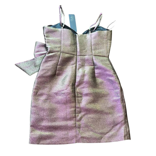 Women's Sleeveless Bow Detail Cocktail Dress