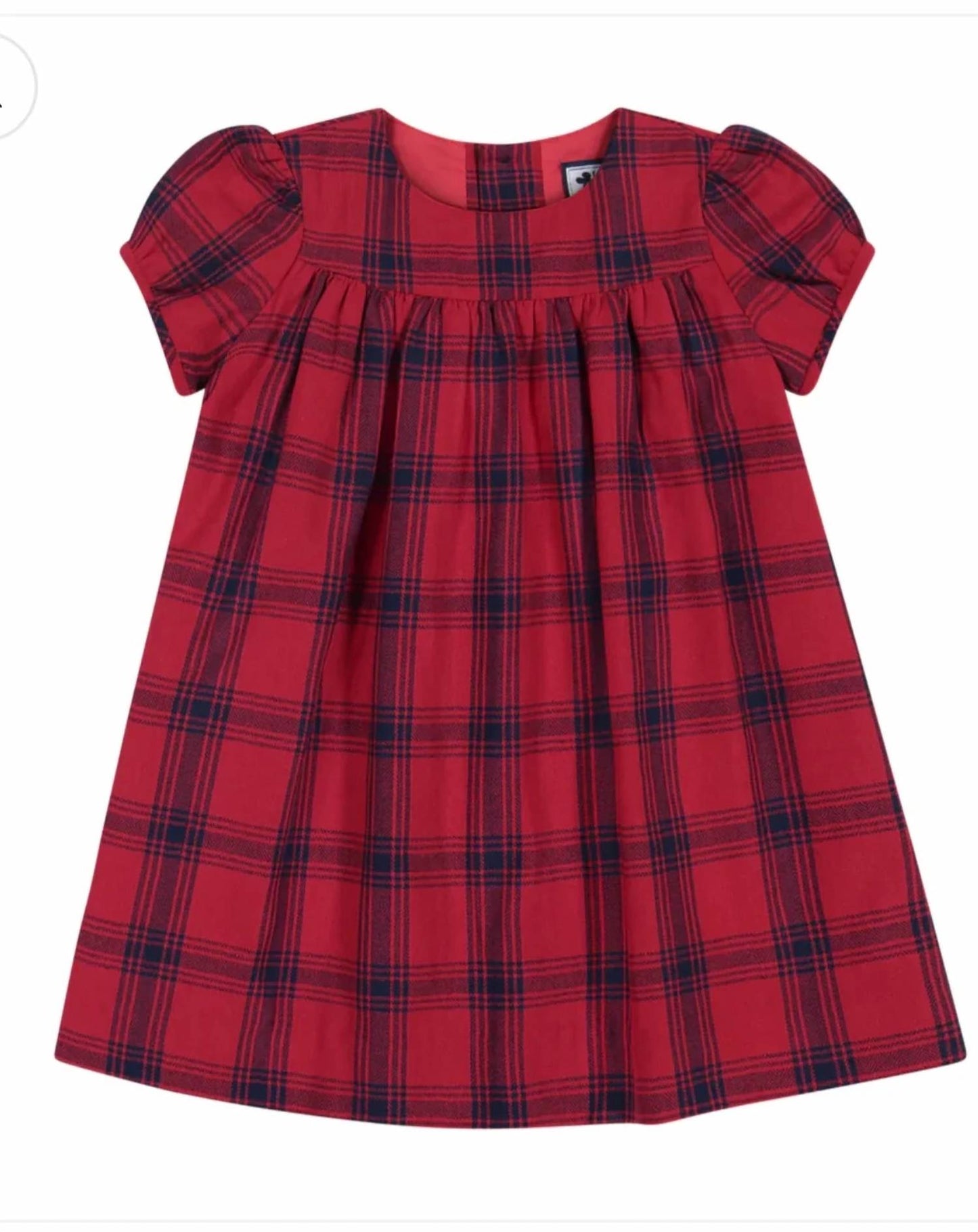 Girls Plaid Matilda Party Dress