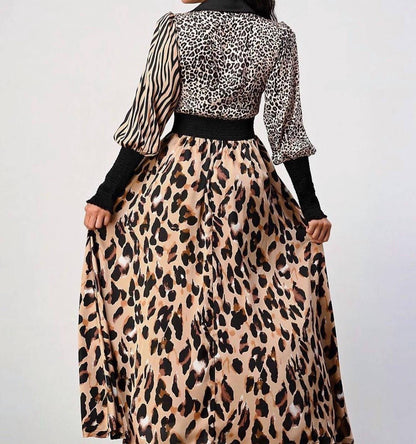 Animal Print Dress