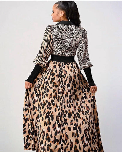 Animal Print Dress