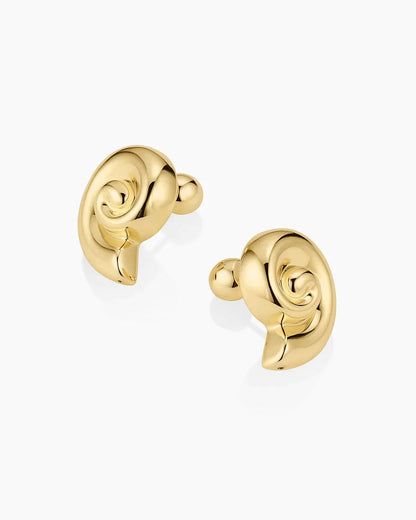 Women's Nautilus Statement Earrings
