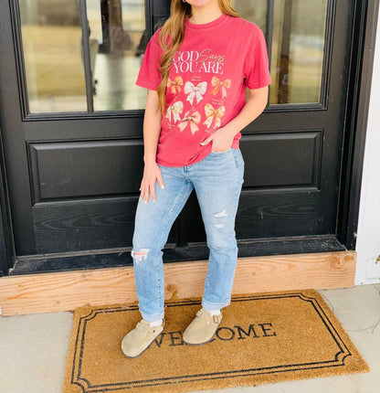 God Says You Are Graphic Tee