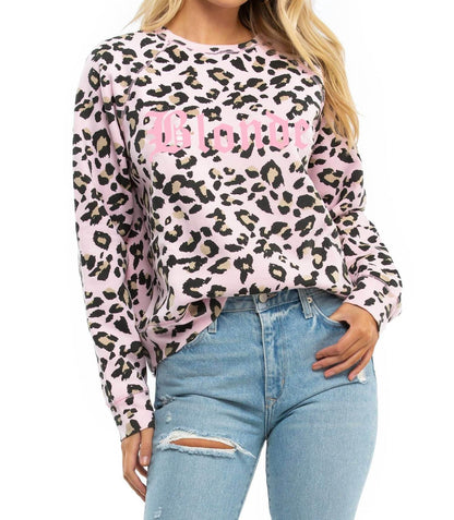 BRUNETTE THE LABEL - Blonde Middle Sister Crewneck Sweatshirt - Rack Hunt