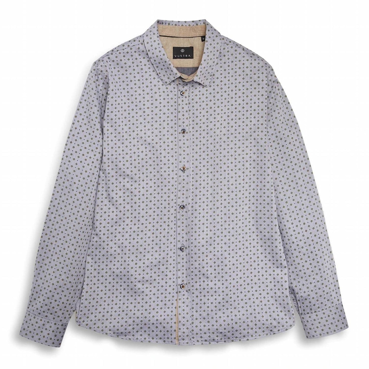 Vustra - Button Down Cotton Long Sleeve Shirt - Rack Hunt -