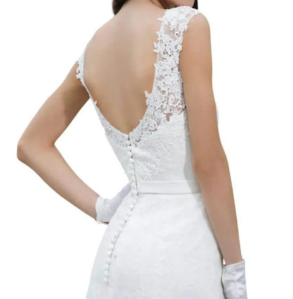 Justin Alexander - Venice Lace Fit And Flare Dress - Rack Hunt