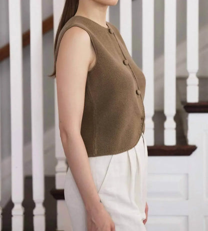 Rose Velvet - Lola Pima Cotton Vest - Rack Hunt