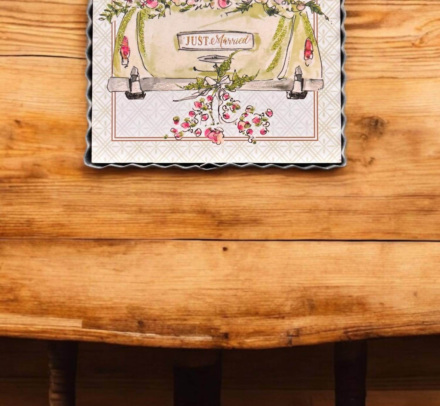 Round Top - “Just Married“ Charm - Rack Hunt -