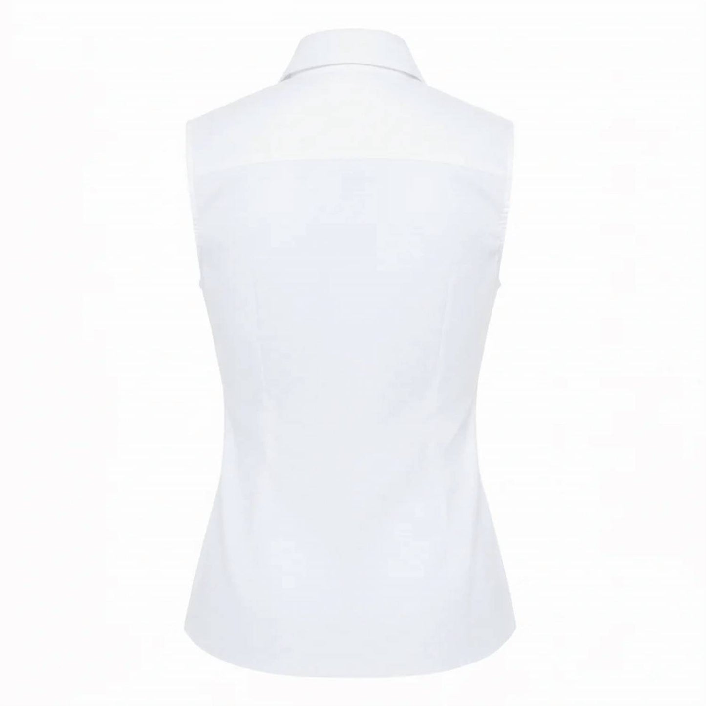 Annie Sleeveless Button Up Shirt
