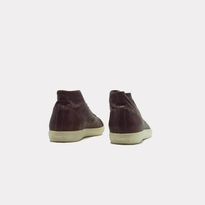 Pantofola d'Oro - Men's Bello Mid Nappa Bianca Sneaker - Rack Hunt
